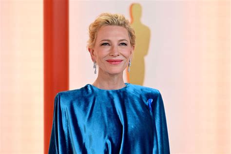 Cate Blanchetts Custom 2023 Oscars Look Included A Never Before Seen