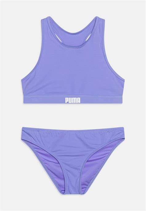 Puma Swim Girls Racerback Bikini Elektro Purplemorado Zalandoes