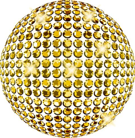 Gold Disco Ball Disco Ball Clipart Large Size Png Image Pikpng