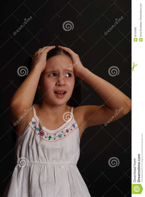 Girl In Despair Stock Photo Image Of Adult Baby Expression 85154386