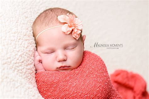 Sweet Baby Girl Newborn Photo Session Collegeville Pa Magnolia