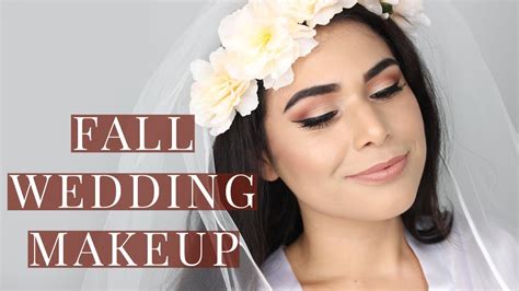 My Wedding Makeup Fall Bridal Makeup Tutorial Youtube