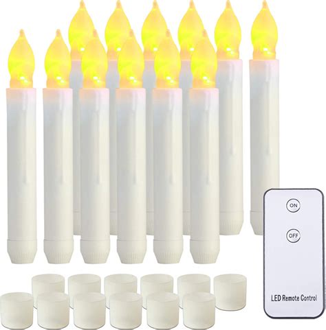 Buy Homemory Led Batteries Operated Taper Candles With Remote