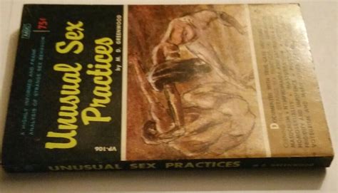 unusual sex practices m d greenwood 1963 paperback ebay