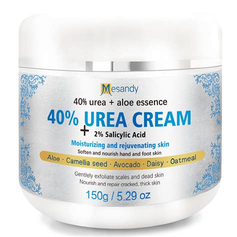 Urea Cream 40 Percent For Feet Maximum Strength With 2 Salicylic Acid