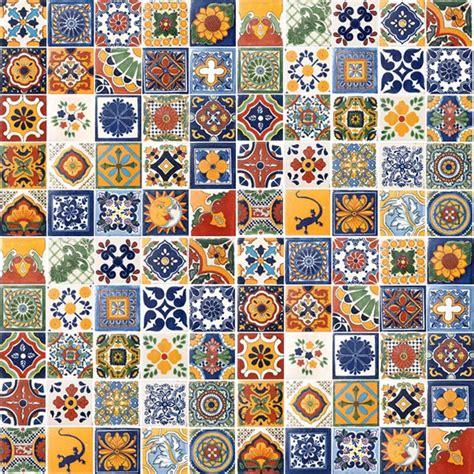 100 Assorted Mexican Ceramic 4x4 Inch Hand Made Tiles Etsy In 2021