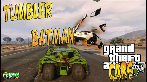 Gta 5 Pc Cars Tumbler Batman машина бэтмена Youtube
