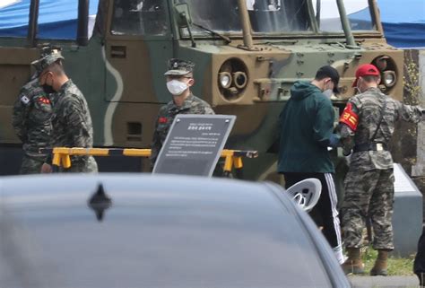 Tottenham Forward Heung Min Son Commences Mandatory Three Week Military Service In South Korea