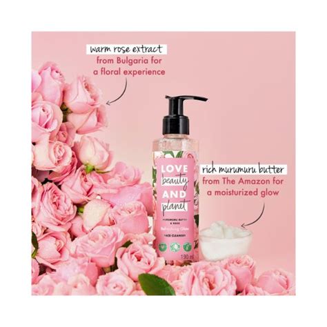Buy Love Beauty And Planet Murumuru Butter And Rose Face Cleanser 190 Ml Online At Best Price Face