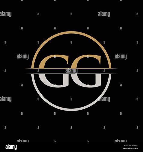 Gg Monogram Logo Design By Vectorseller Thehungryjpeg