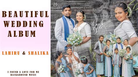 Best Wedding Album Review Sri Lankan Wedding Album Design Youtube