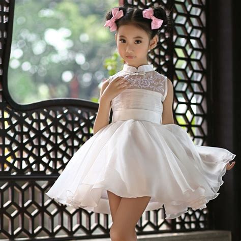 Princess White Puffy Tutu Dress Flower Girl Dress Ball Gown For Party Wholesale Girl Wedding