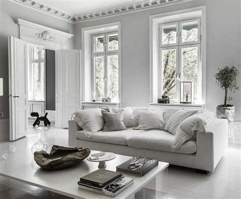 All White Living Room Decorating Ideas 54 Elegant And Attractive
