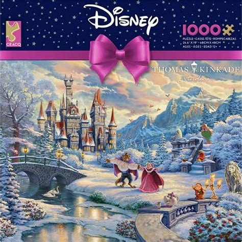 Ceaco Thomas Kinkade Disney Beauty And The Beast 1000 Piece