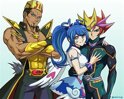 Vrains Main Characters By Ycajal On Deviantart