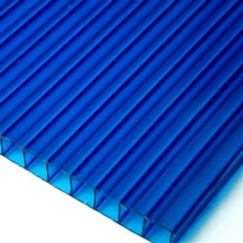 10 Mm Blue Polycarbonate Sheet At Rs 65 Square Feet In Jaipur Id 18315032362