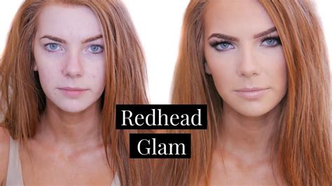 Makeup For Redheads Tutorial Green Beauty Face By Meagan Youtube