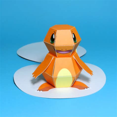 Papercraft Pokemon Charmander