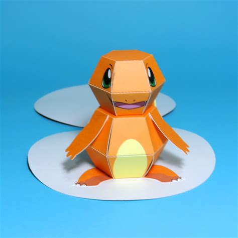 Pokemon Papercraft Charmander Papercraft Pokemon Pokemon Pokemon Craft