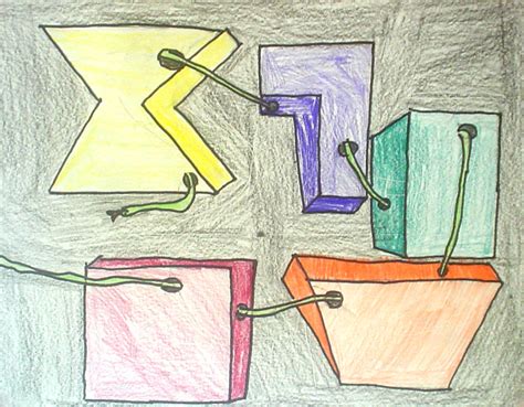 Lessons From The K 12 Art Room Winding One Point Perspective