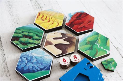 Settlers Of Catan Board 5 6 Player Expansion Handmade Custom Wood