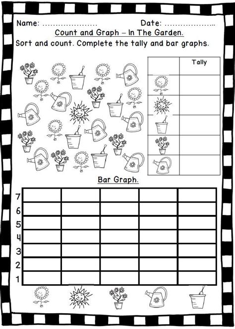 Count And Graph Worksheets Tally Graphs Tally Chart Bar Graphs