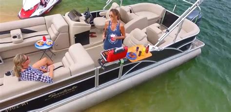 Pontoon Boat Accessories Fun 12 Best Pontoon Boat Tables For 2022