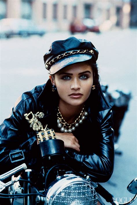 The Vogue 120 The Magazines Most Iconic Models Peter Lindbergh Biker
