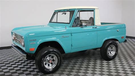 1969 Ford Bronco Light Blue Youtube