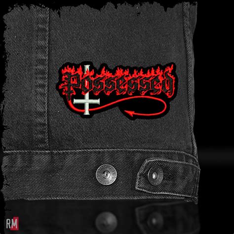 Possessed Logo Sewing Patch Rock Mark Merch Europe