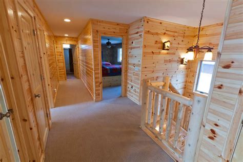 White wash stain w/2 coats of clear satin sealer for real wood character showing through, but offering a look that brightens up any room. Basement Wall Paneling Ideas | Wood interior walls, Knotty ...