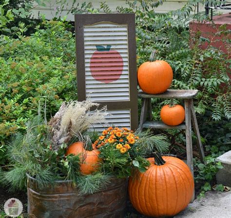 Fall Front Porch Decorating Hoosier Homemade