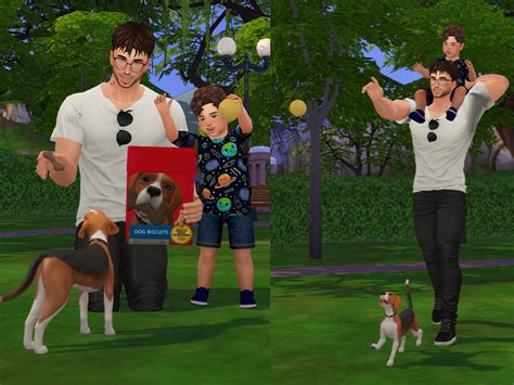The Sims Resource Pet Park Pose Pack