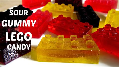 How To Make Sour Lego Gummy Candy Youtube