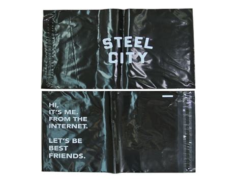 custom printed decorative self sealing plastic poly mailers mailing bags courier bag for sale