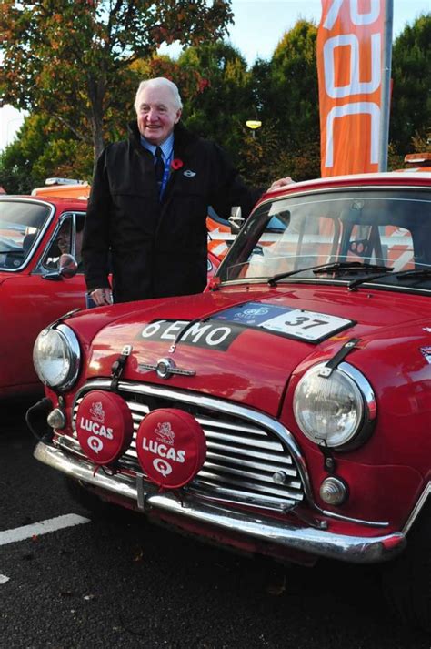 Paddy Hopkirk And His Mini Confirmed 2300 Club