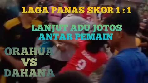 Pertandingan Futsal Berujung Ricuh Orahua Vs Dahana Youtube