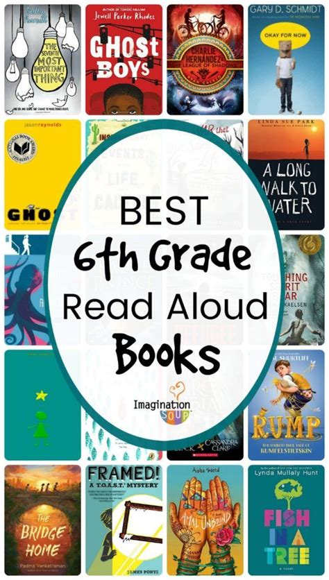 The Best Read Aloud Books For 6th Grade Imagination Soup 6th Grade