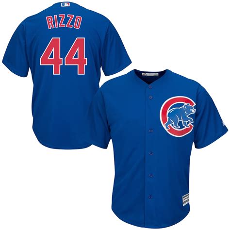 Toddler Chicago Cubs Anthony Rizzo Majestic Royal Official Player Cool