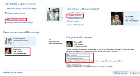 How To Change Another Users Password In Windows 1110