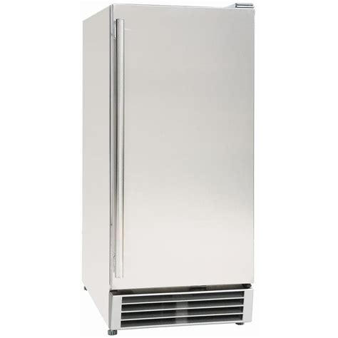 Shop Maxx Ice 3 Cu Ft Freezerless Refrigerator Stainless Steel At