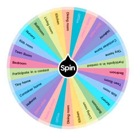 Room Styler Rooms Spin The Wheel App