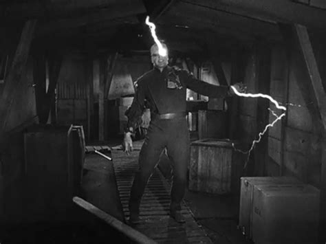 The Thing From Another World James Arness Scouts Atomic Flash