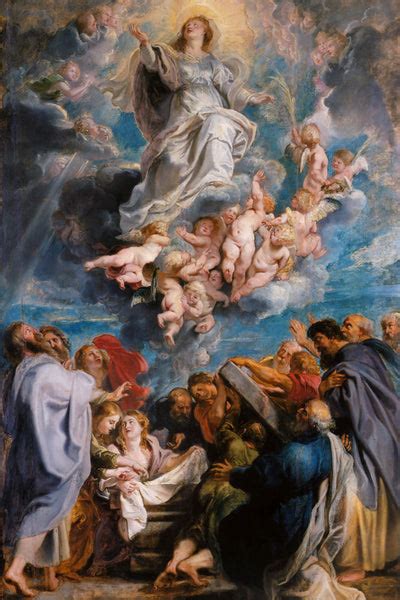 Peter Paul Rubens The Assumption Of The Virgin Mary Into Heaven Get