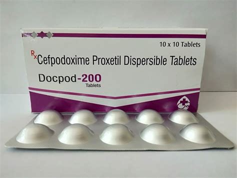 Docpod Allopathic Cefpodoxime Proxetil Dispersible Tablets Healthdoc