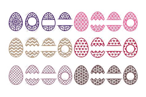 Easter Egg SVG in SVG/DXF/EPS/JPG/PNG • OhMyCuttables
