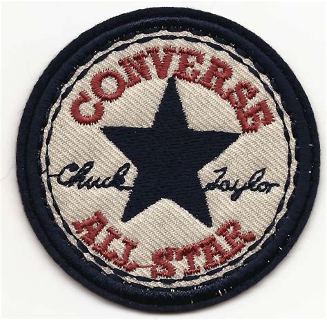 Converse All Stars Embroidered Patch Iron On Good Luck Charm Ebay