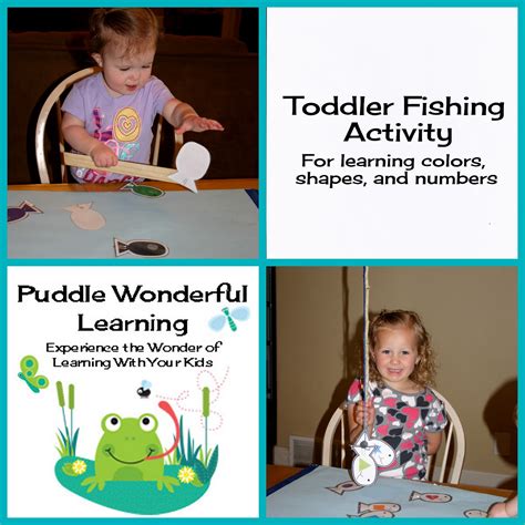 Puddle Wonderful Learning Toddler Activities Toddler Fish Pond