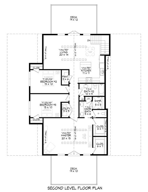 Country Style House Plan 3 Beds 3 Baths 1615 Sqft Plan 932 808