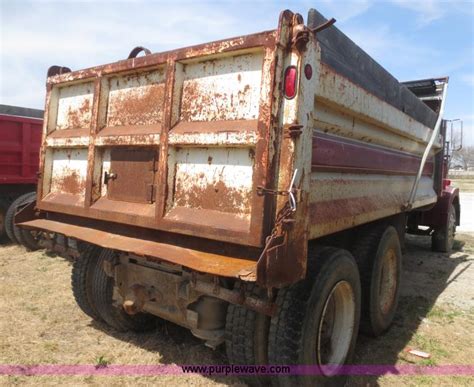 1988 Marmon 57p Dump Truck In Miami Ok Item F6877 Sold Purple Wave